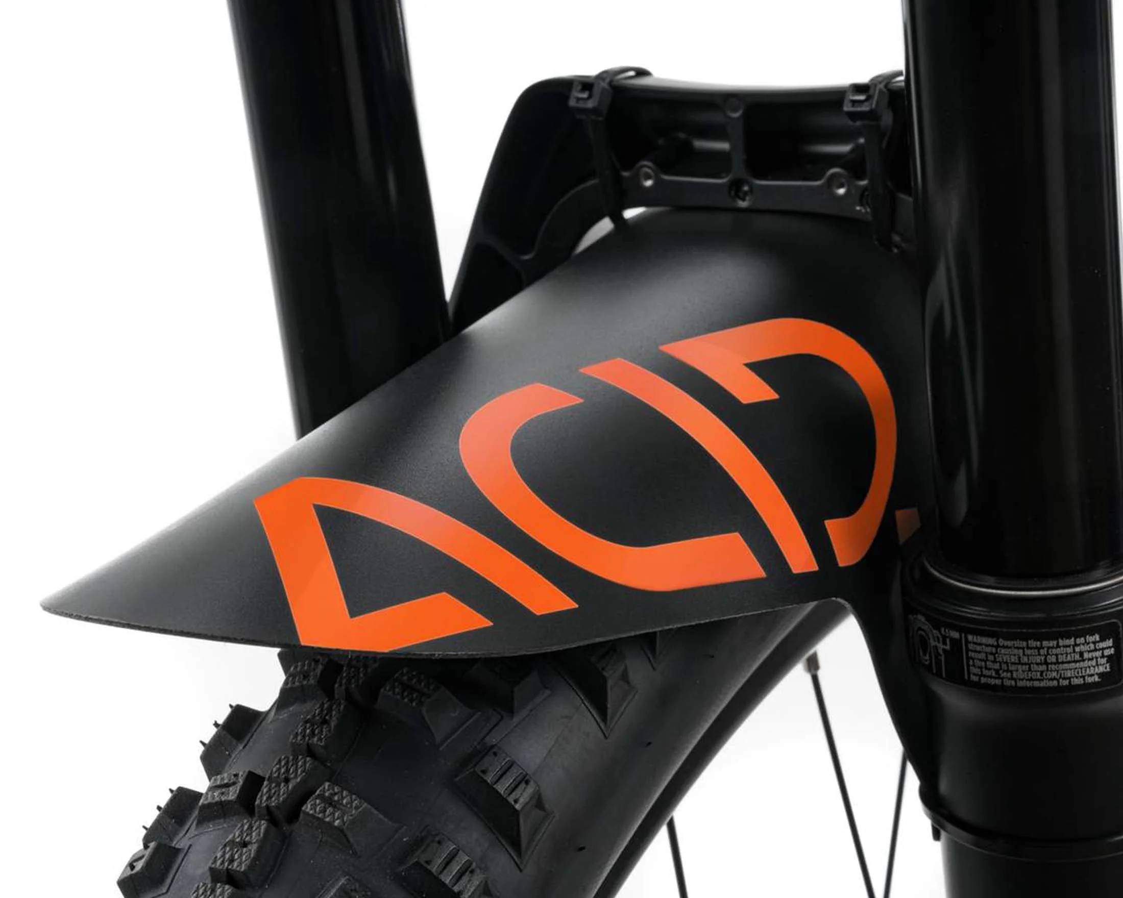 ACID Schutzblech Downhill black´n´orange - Image 2