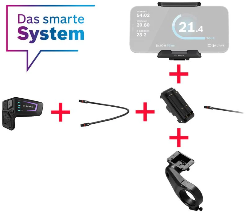 Bosch SmartphoneGrip Nachrüst-Kit für 31,8 mm Lenker - Image 4