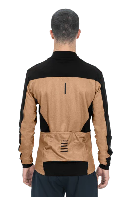 CUBE ATX Trikot Full Zip CMPT langarm brown´n´black - Image 3