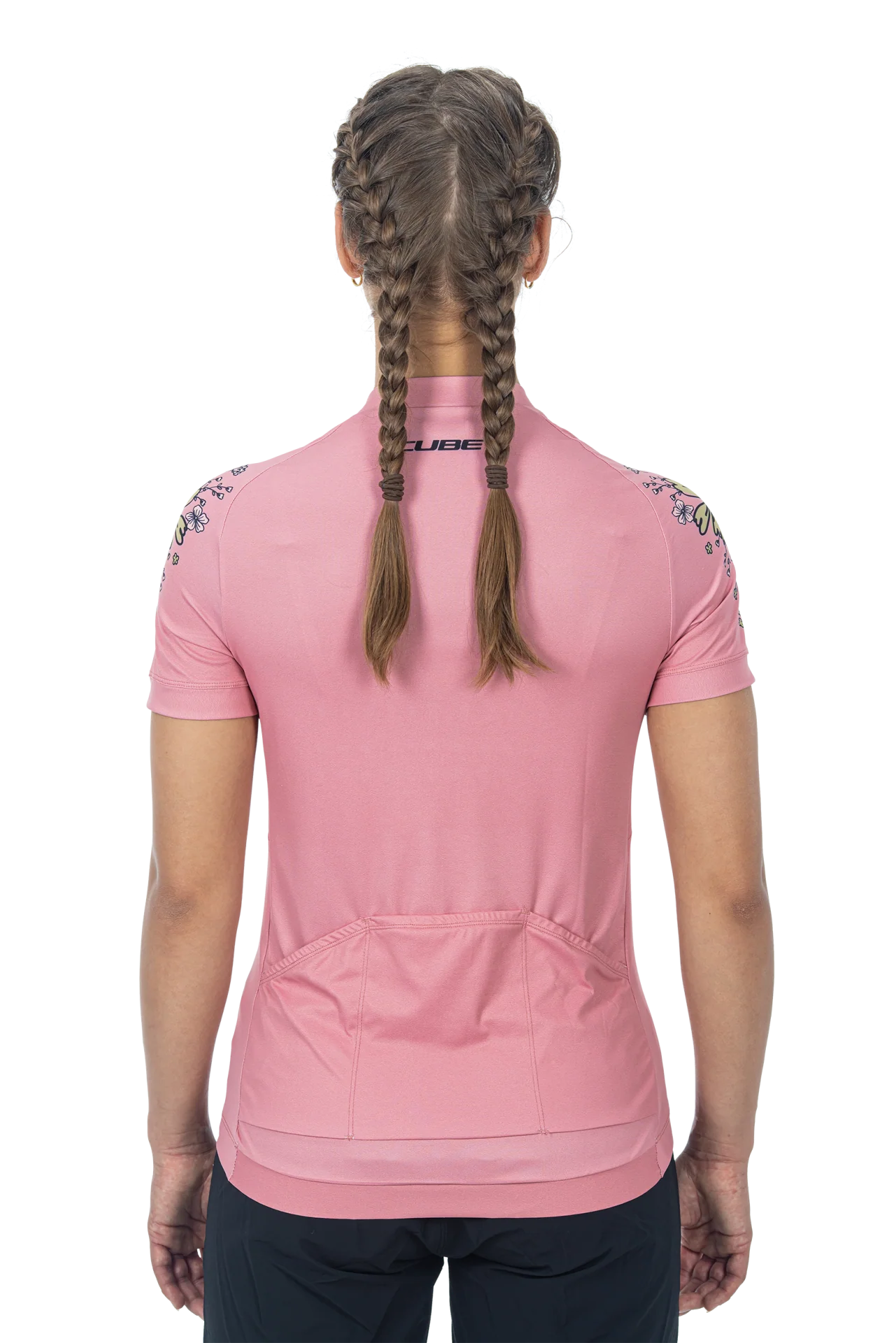 CUBE ATX WS Trikot Full Zip CMPT kurzarm coral - Image 3