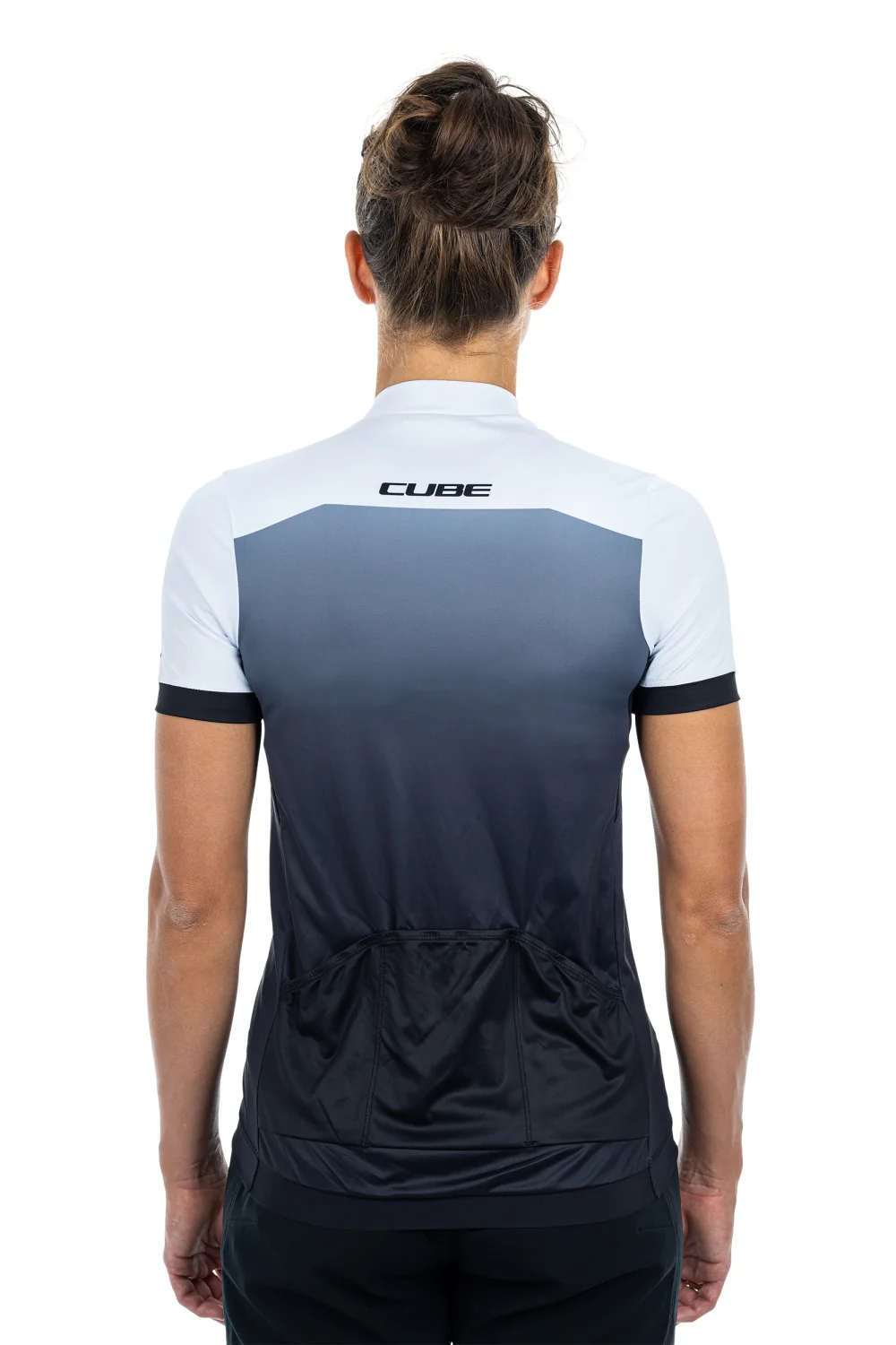 CUBE ATX WS Trikot Full Zip kurzarm black´n´white M (38) - Image 3