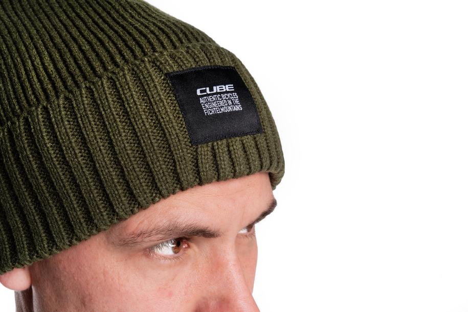 CUBE Beanie olive - Image 3