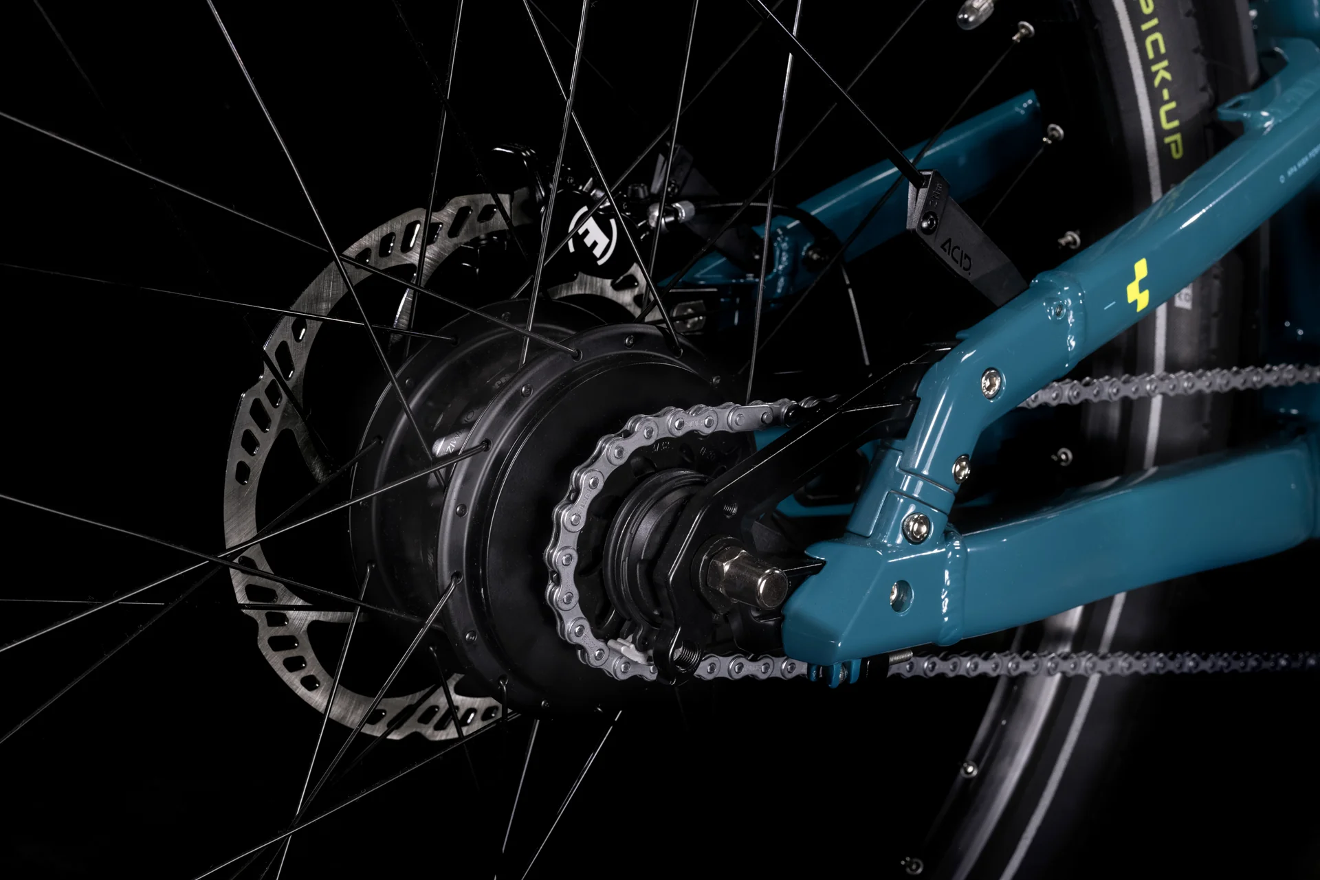 CUBE Cargo Dual Hybrid 1000 blue´n´lime - Image 3