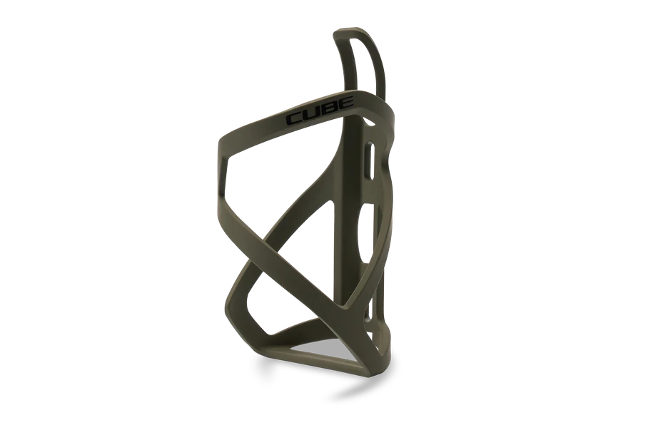 CUBE Flaschenhalter HPP Left-Hand Sidecage matt dustyolive´n´glossy black