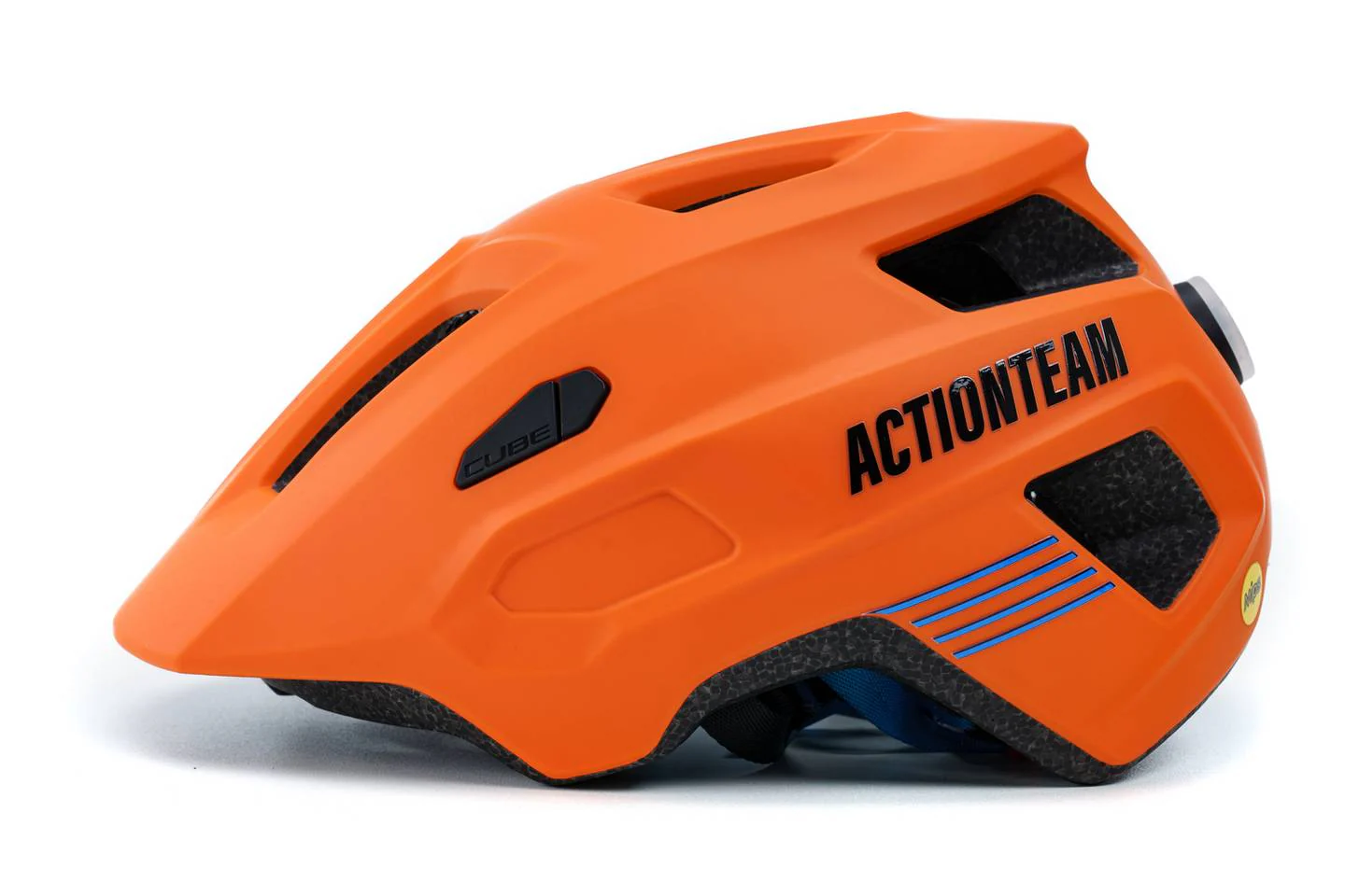 CUBE Helm LINOK X Actionteam matt orange´n´blue - Kinderhelm