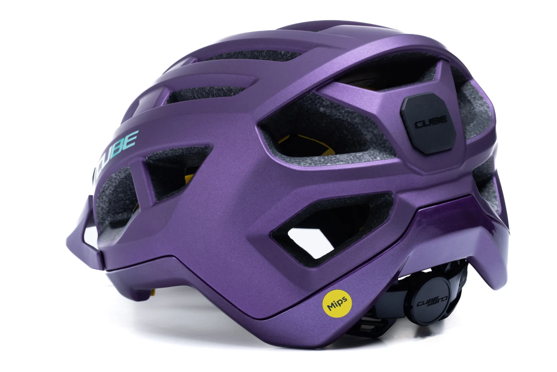 CUBE Helm OFFPATH purple / MTB Race Helm - Image 4