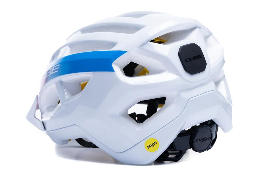 CUBE Helm OFFPATH Teamline white / MTB Race Helm - Image 4