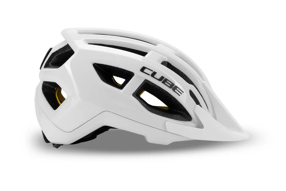 CUBE Helm OFFPATH white / MTB Race Helm - Image 3