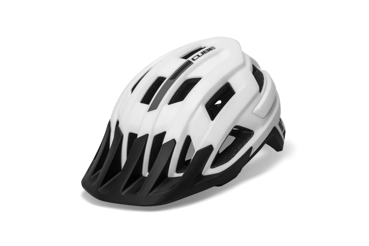 CUBE Helm ROOK white / MTB Trail Helm