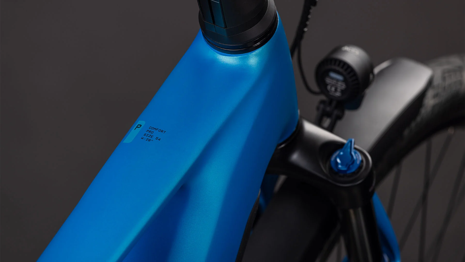 Cube Kathmandu Hybrid Comfort Pro 800 azure´n´black 2026 - Image 2