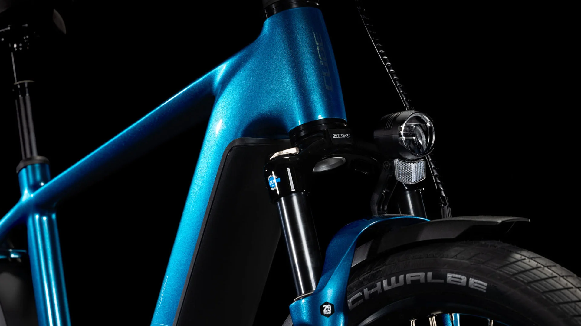 Cube Kathmandu Hybrid EX 800 electricblue´n´chrome 2025 - Image 6