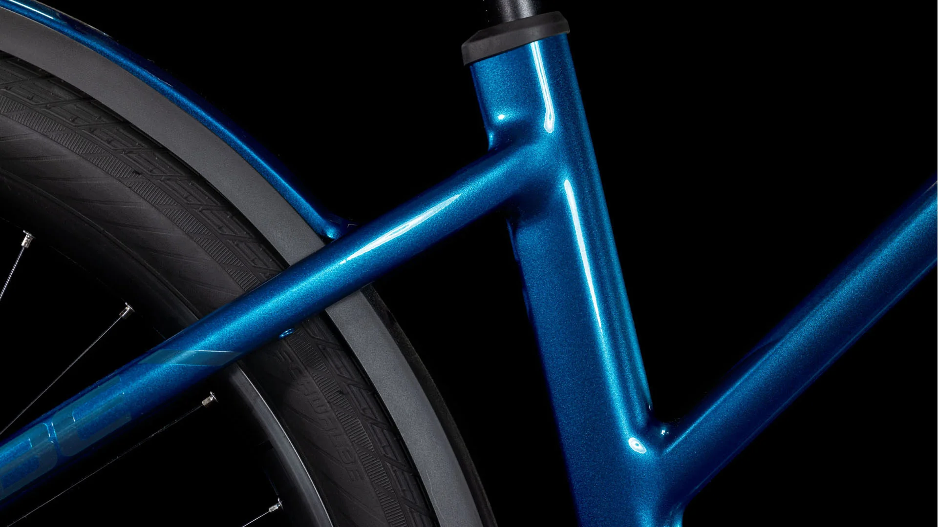Cube Kathmandu Hybrid EX 800 electricblue´n´chrome Trapeze 2025 - Image 5