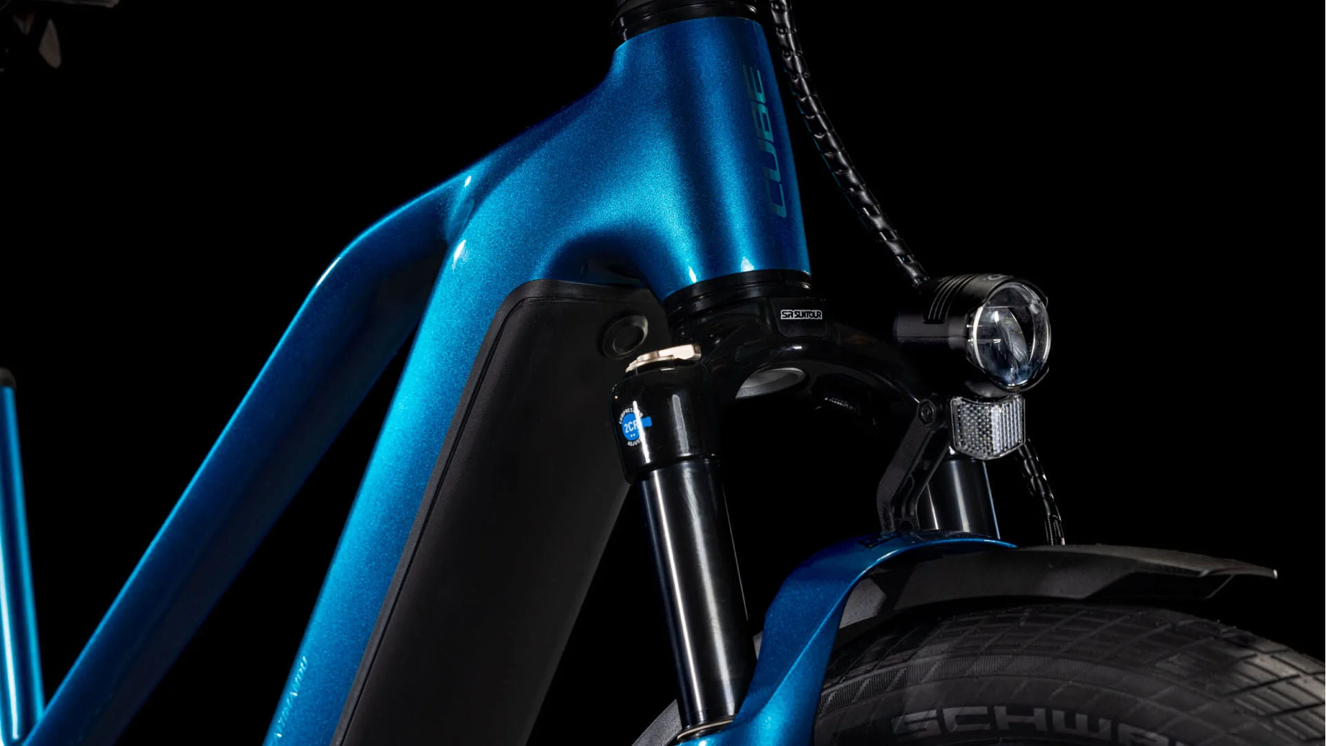 Cube Kathmandu Hybrid EX 800 electricblue´n´chrome Trapeze 2025 - Image 6
