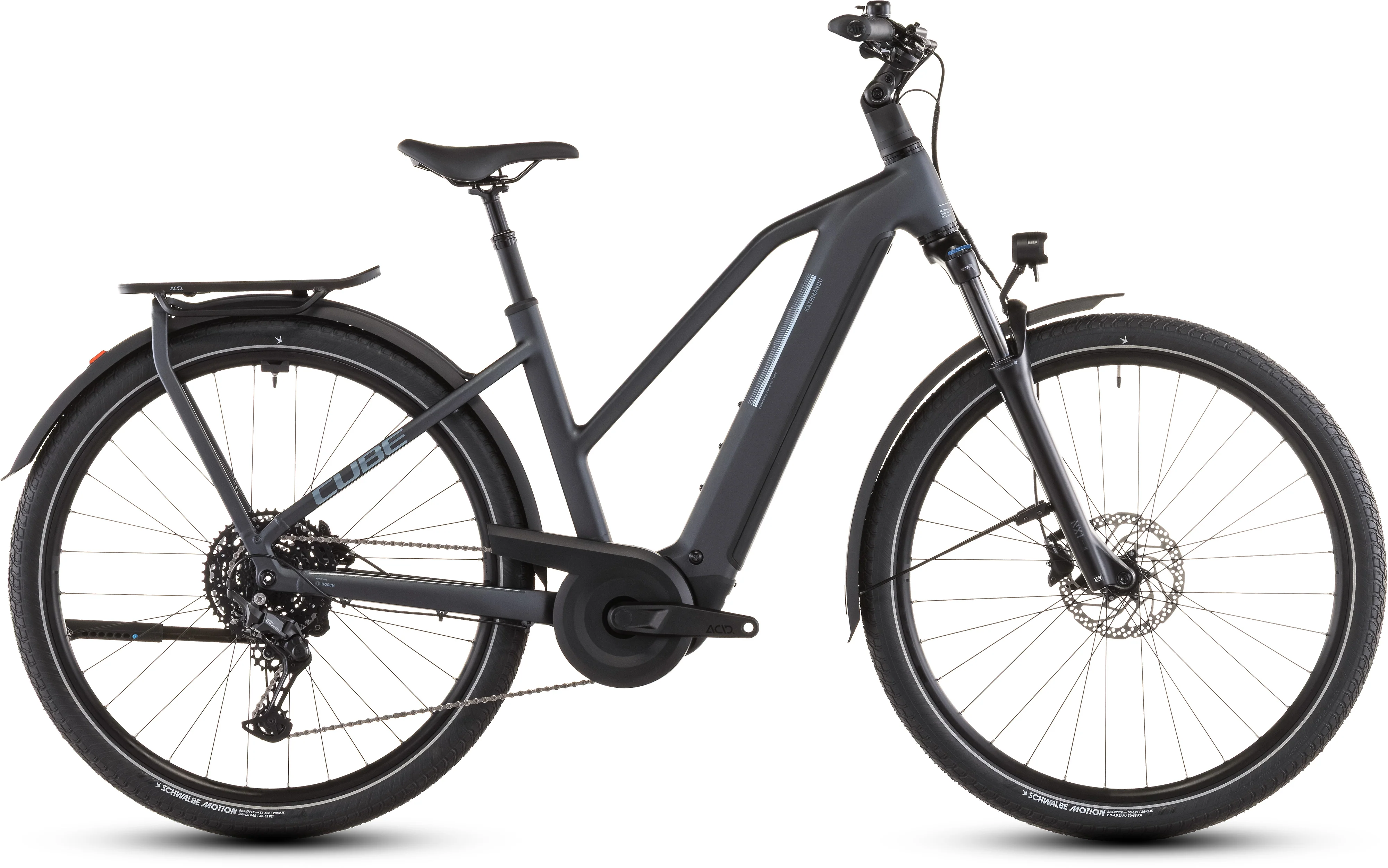 Cube Kathmandu Hybrid ONE 800 metallicgrey´n´grey Trapeze 2026