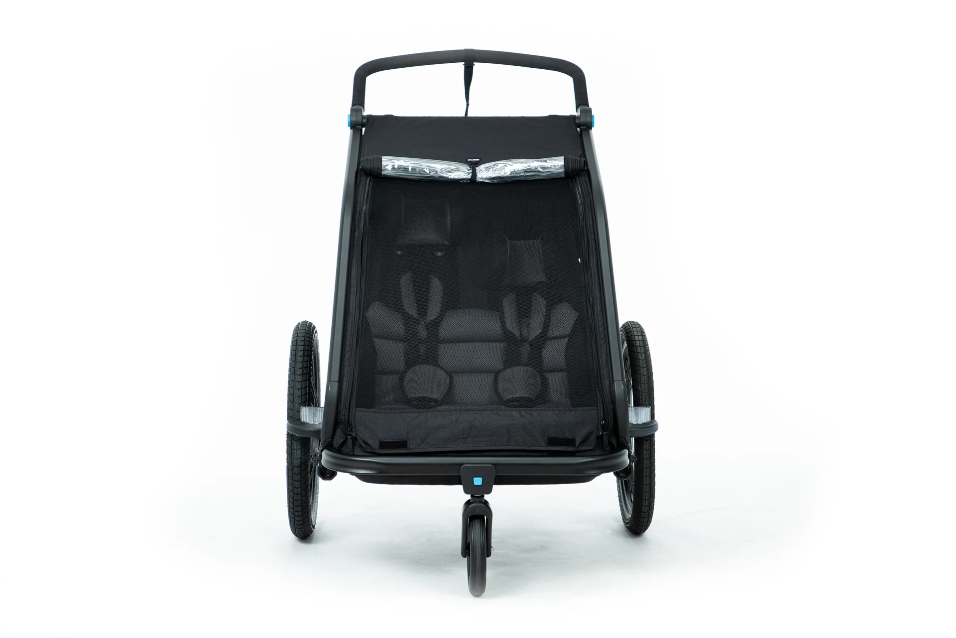CUBE Kinder FahrradanhÀnger Double CMPT black - Image 7