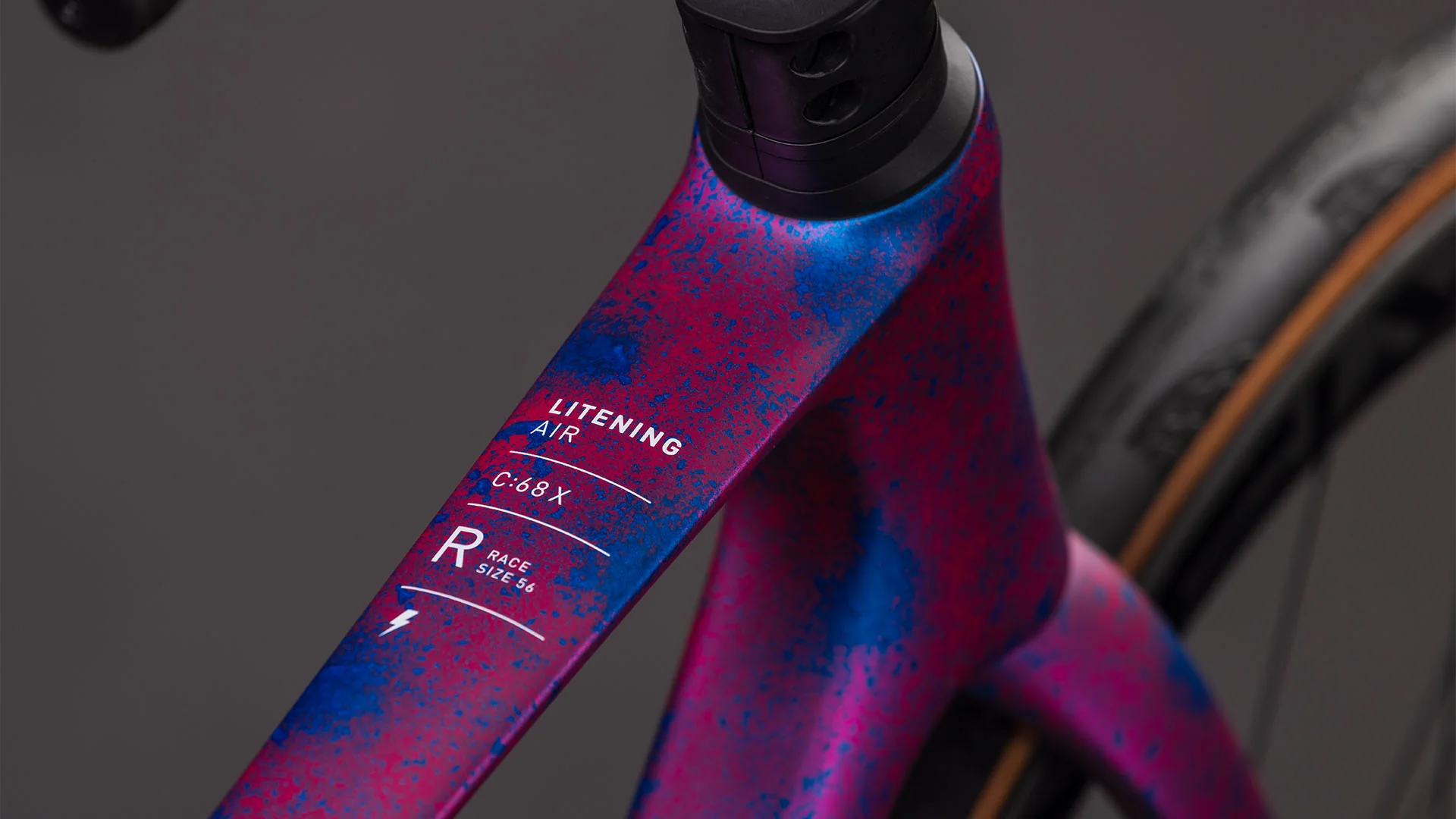Cube Litening AIR C:68X Race dazzlepink´n´blue 2026 - Image 2