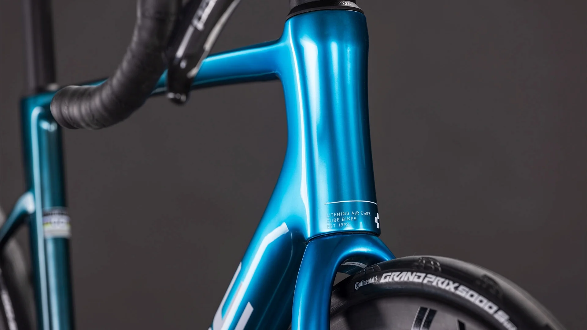 Cube Litening AIR C:68X SLX chromeblue´n´liquidblue 2026 - Image 7