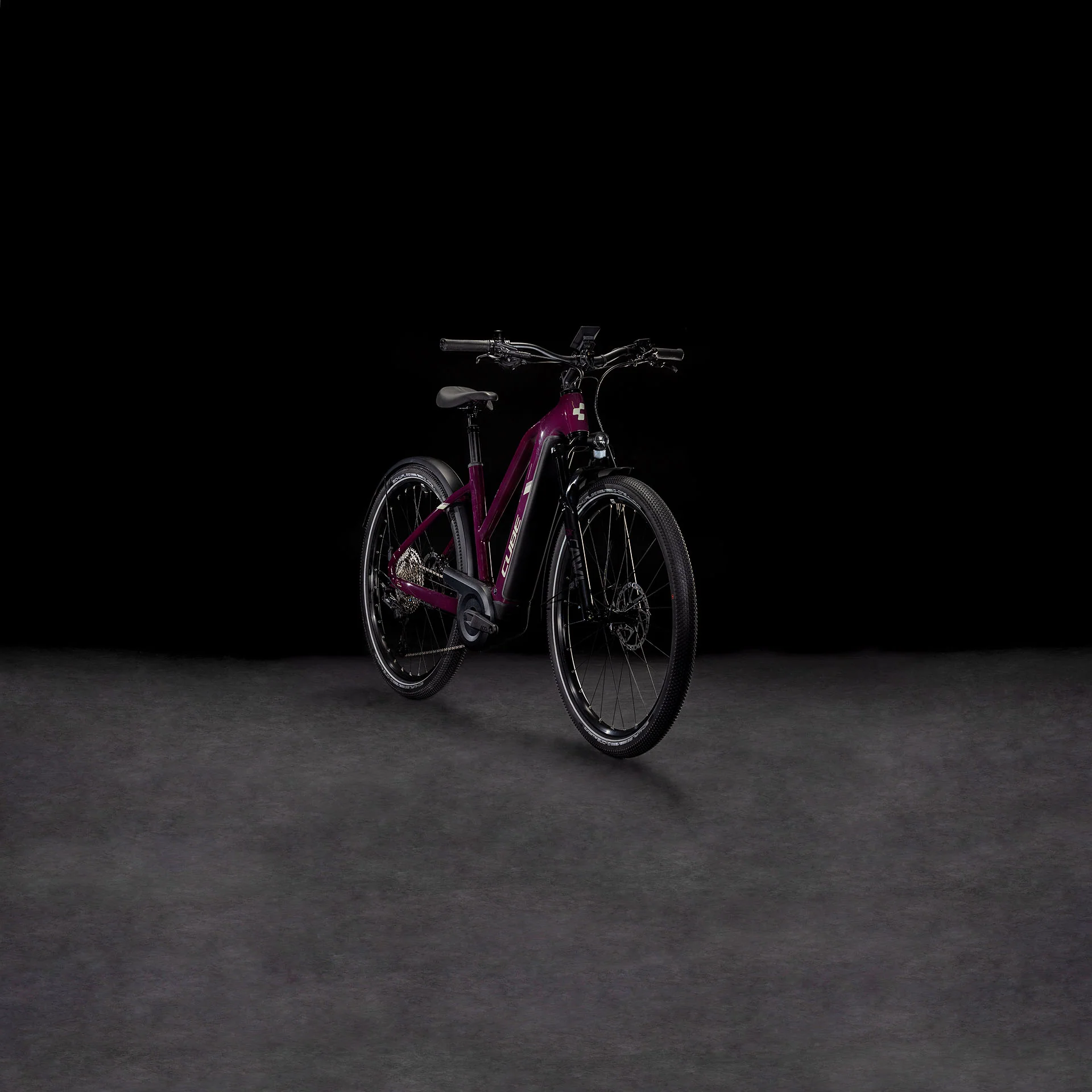 Cube Nuride Hybrid SLX 800 Allroad amarone´n´lunar Trapeze 2025 - Image 2