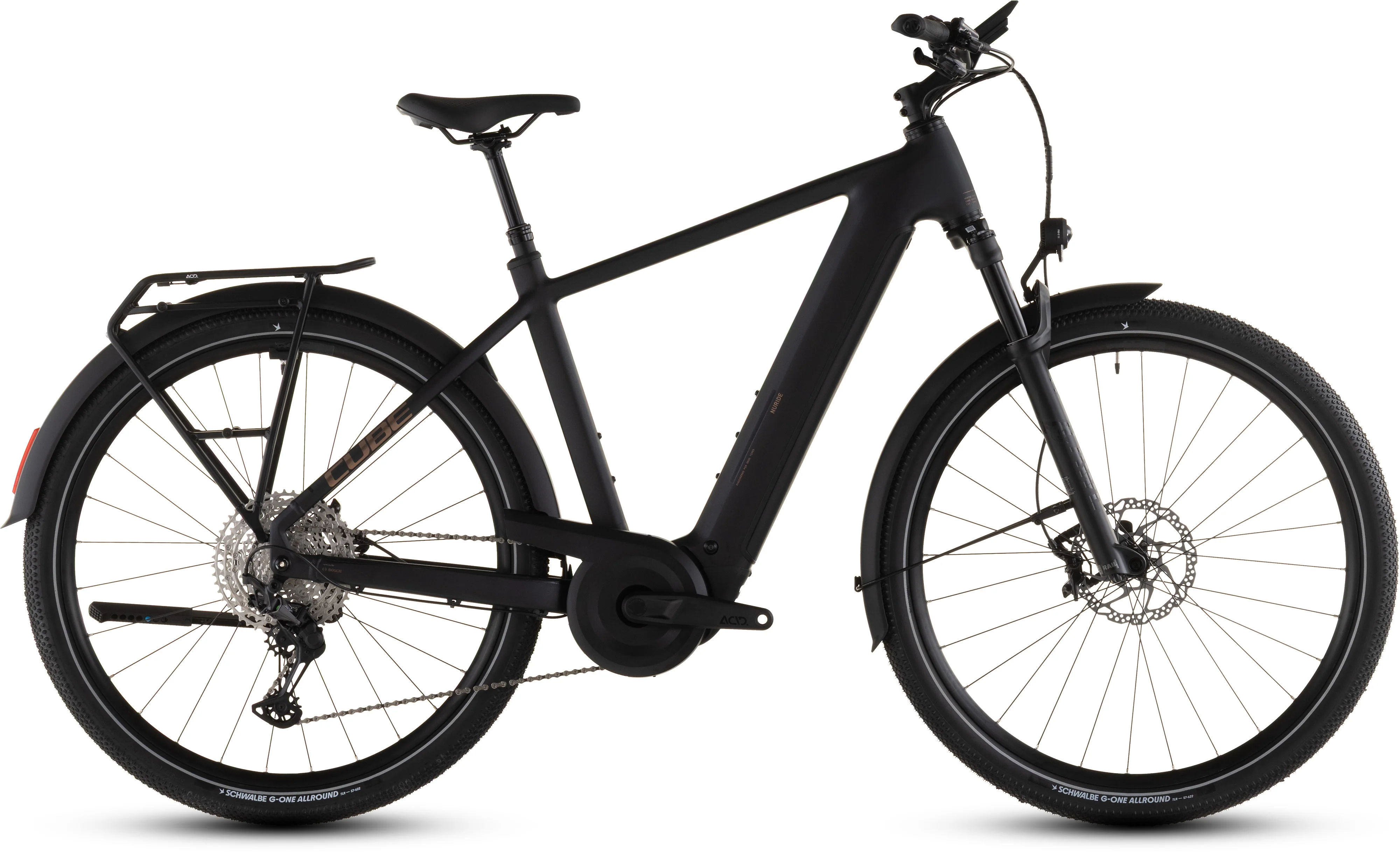 Cube Nuride Hybrid SLX 800 black´n´gold 2026