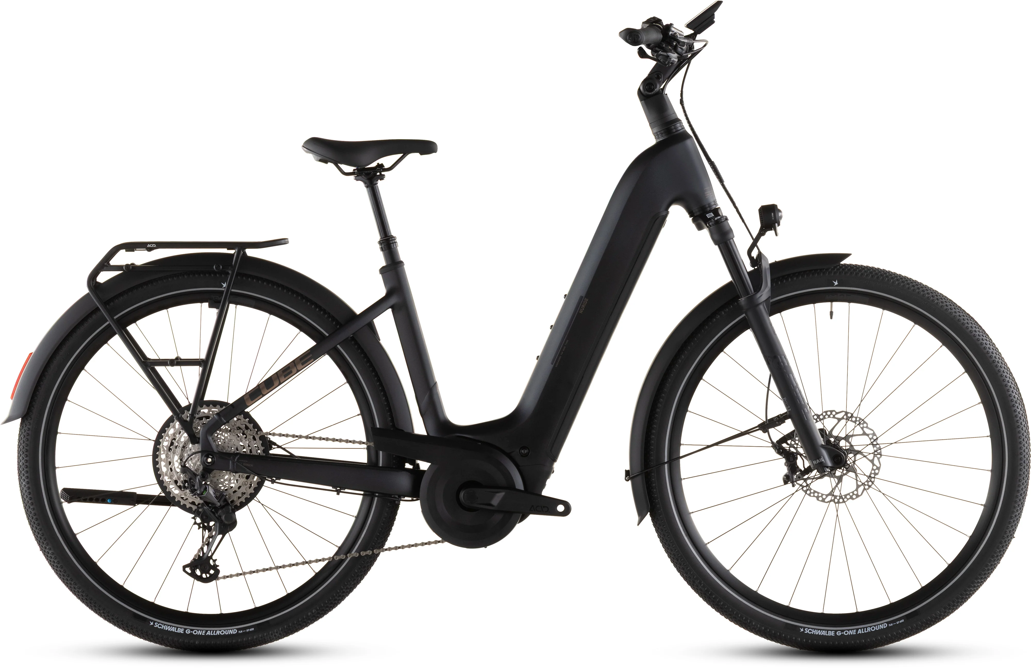 Cube Nuride Hybrid SLX 800 black´n´gold Easy Entry 2026