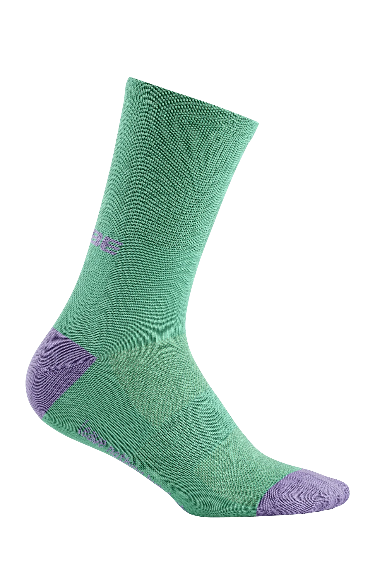 CUBE Socke High Cut Blackline mint´n´violet