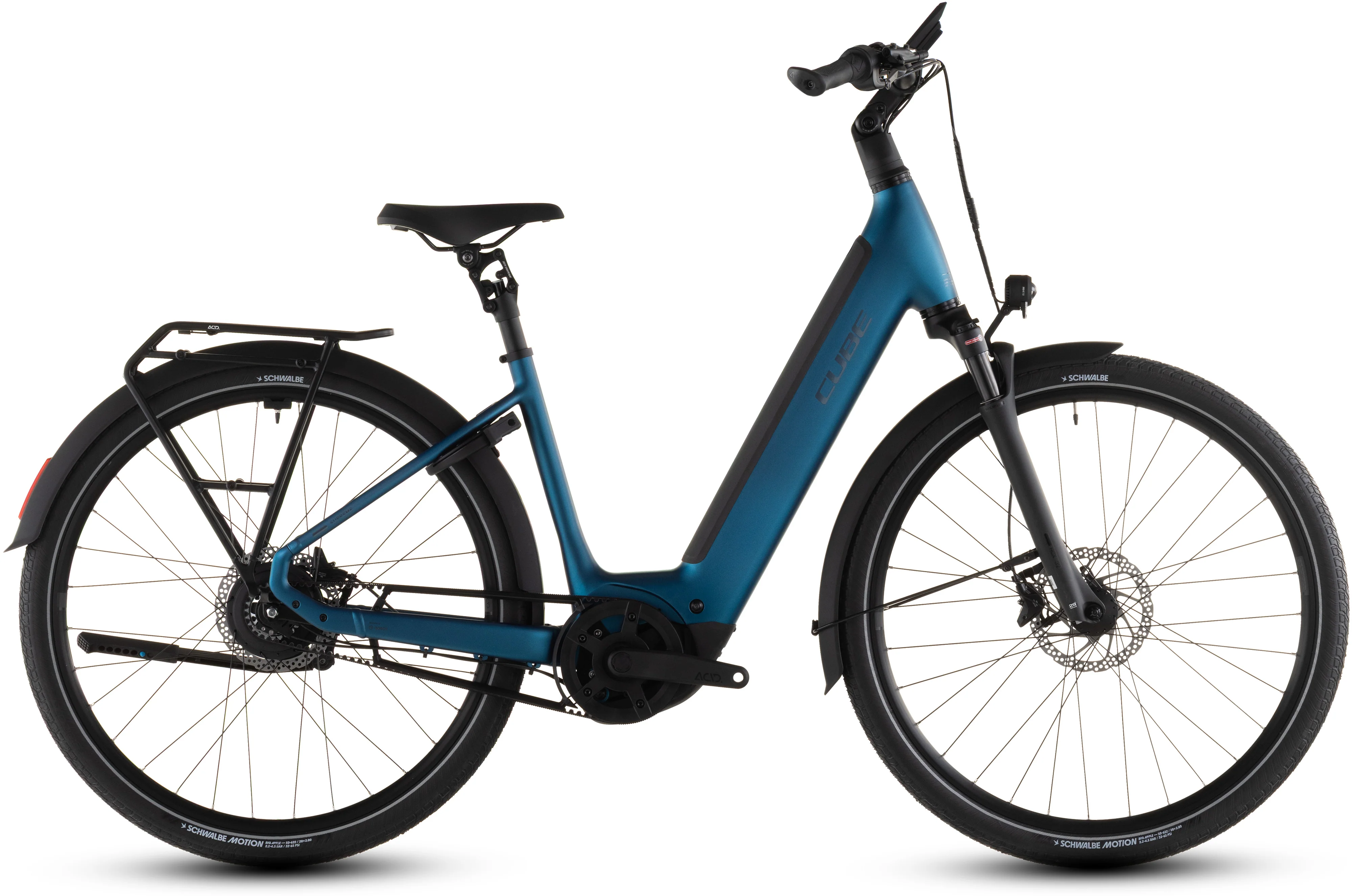 Cube Supreme Hybrid Deluxe Pro 600 electricblue´n´chrome Easy Entry 2026