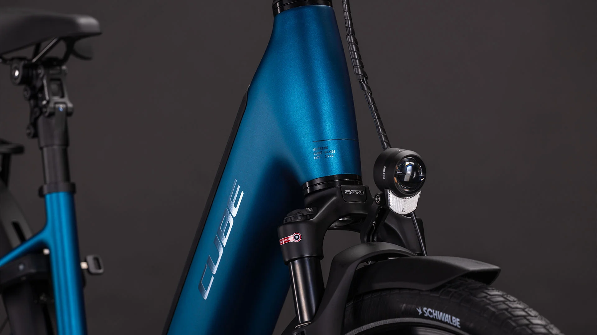 Cube Supreme Hybrid Deluxe Pro 600 electricblue´n´chrome Easy Entry 2026 - Image 6