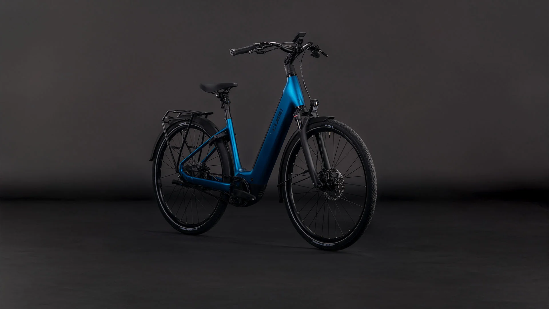 Cube Supreme Hybrid Deluxe Pro 600 electricblue´n´chrome Easy Entry 2026 - Image 7