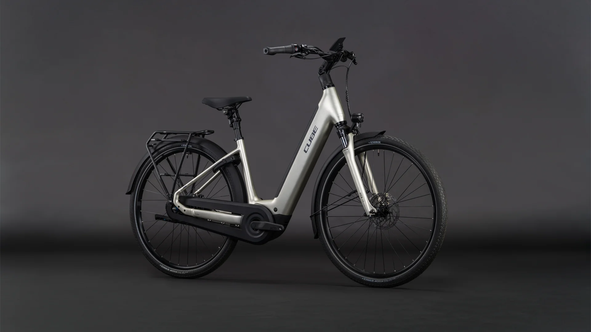 Cube Supreme RT Hybrid Comfort EXC 600 champagne´n´grey Easy Entry 2026 - Image 9
