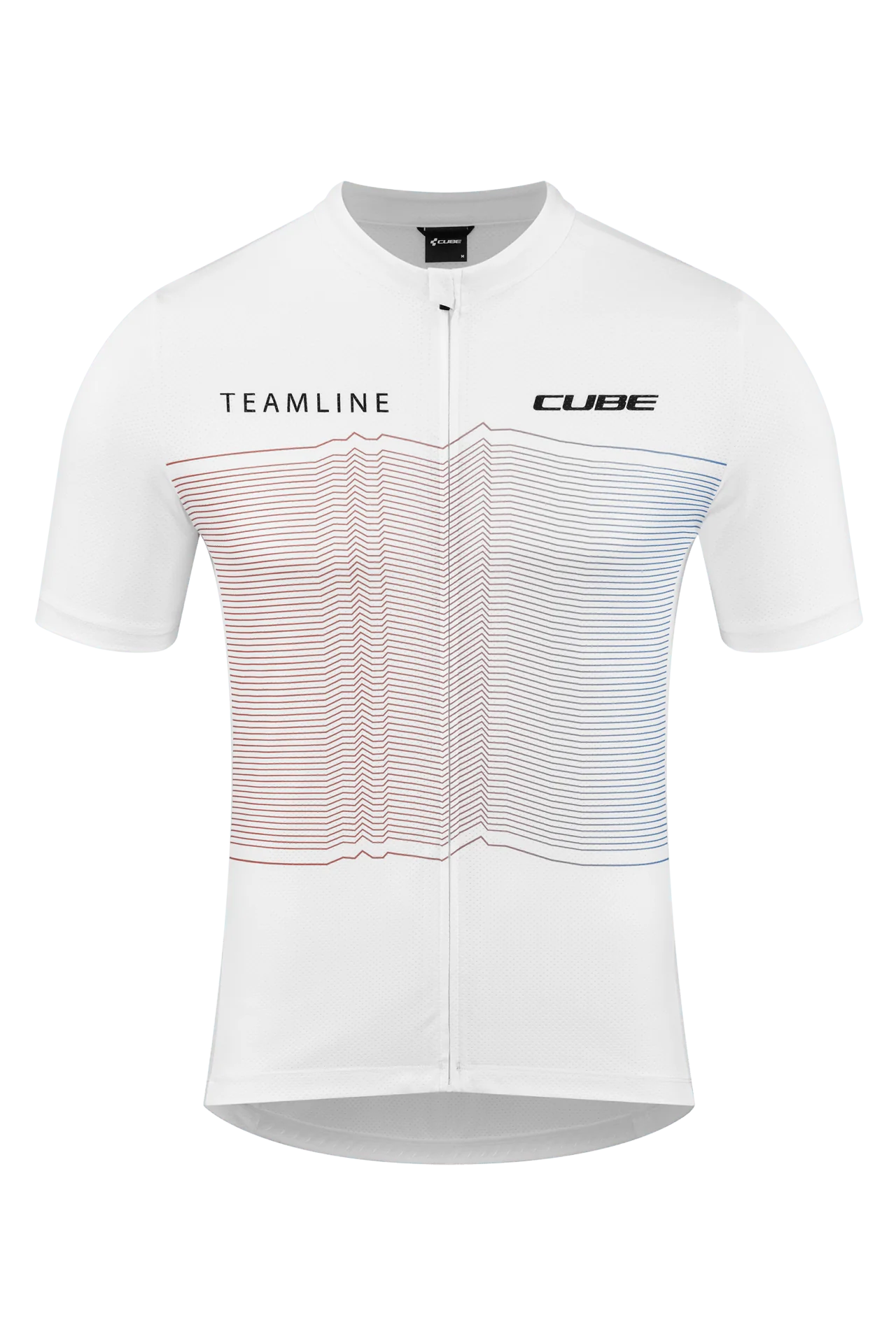 CUBE TEAMLINE Trikot CMPT kurzarm white