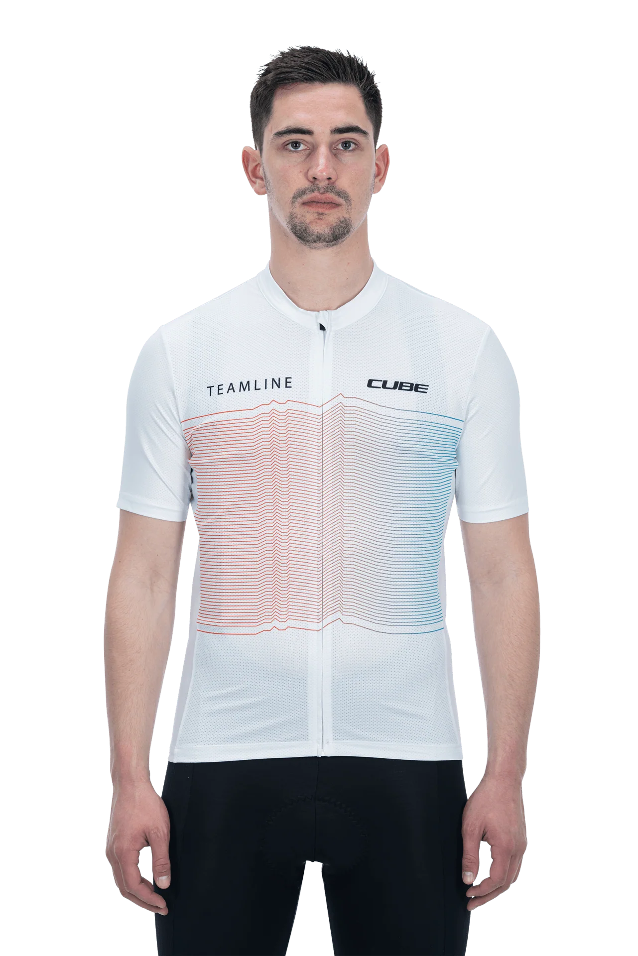CUBE TEAMLINE Trikot CMPT kurzarm white - Image 2