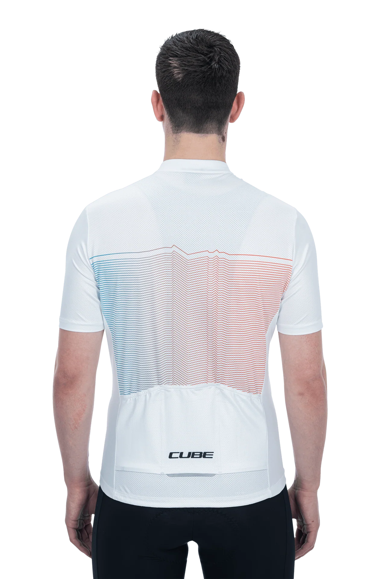 CUBE TEAMLINE Trikot CMPT kurzarm white - Image 3
