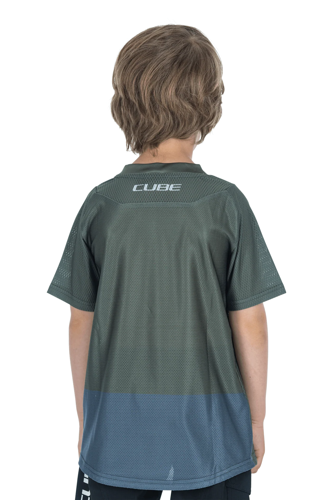 CUBE VERTEX Trikot ROOKIE kurzarm TM olive´n´grey - Image 3